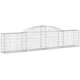 vidaXL Gabione mit Hochbogen 300 x 30 x 80 cm
