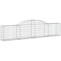 vidaXL Gabione mit Hochbogen 300 x 30 x 80 cm