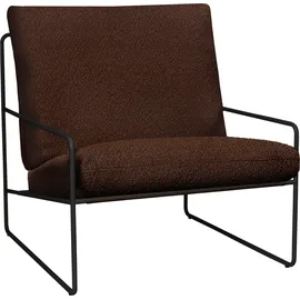 Ferm Living Desert Sessel Outdoor schwarz/braun