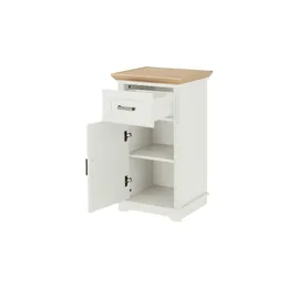 Möbel Kraft Unterschrank ¦ weiß ¦ Maße (cm): B: 48 H: 85 T: 43.0