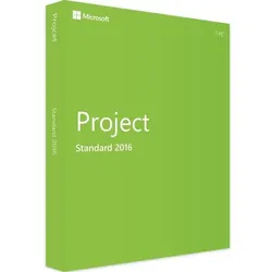 Project 2016 Standard - Produktschlüssel - Sofort-Download - Vollversion - 1 PC - Deutsch
