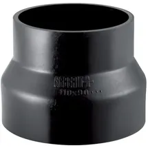 Geberit Reduktion DN 100/90 zentrisch kurz PE-HD