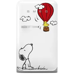 SMEG FAB10RDSN5 Standkühlschrank Snoopy mit Gefrierfach, 105 Liter Kühlen / 17 L...