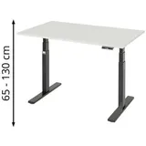 M-Wave Schreibtisch adlatus 100 Schwarz