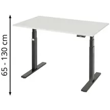 M-Wave Schreibtisch adlatus 100 Schwarz