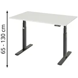 M-Wave Schreibtisch adlatus 100 Schwarz