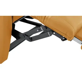 HIMOLLA Sessel 7706 Leder 101 x 112 x 101 cm Gelb elektrisch