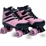 Apollo Rollschuhe Verstellbare Soft Boot Rollschuhe Kinder und Jugendliche, größenverstellbare Roller Skates für Mädchen und Jungen - Größen 31-42 rosa L (39-42)