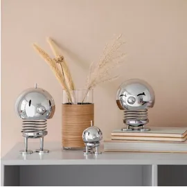 Hoptimist LED, Lampe L, Chrome 15cm & Silber