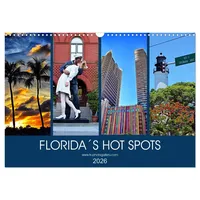 Calvendo Florida Spots II (Wandkalender 2026 DIN A3 quer),