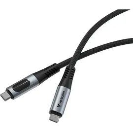 Verbatim USB-C auf USB-C 12 m Schwarz