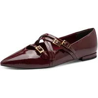 TAMARIS Damen Ballerina Vegan rot 37