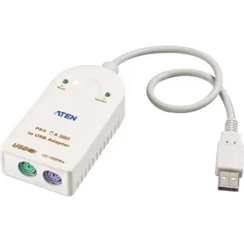 ATEN UC100KMA Tastatur- / Maus-Adapter, KVM Switch, Grau