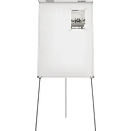 Magnetoplan Flipchart 70 x 185 cm Grau/Weiß