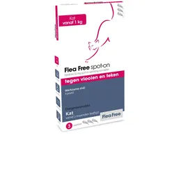Flea Free Spot-On Katze 3 Pipetten