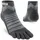 injinji Outdoor Midweight Mini-Crew Wandersocken grau L