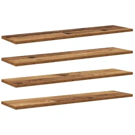 vidaXL Bücherregal 80 x 20 x 1,5 cm Braun