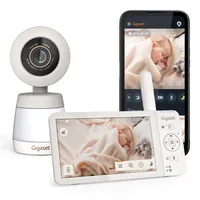 Gigaset Baby 700 Connected–Video-Babyphone mit 5,5"-Full HD-Touchscreen–Sichere FHSS &