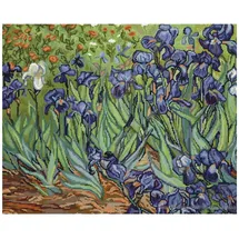 Luca-S Iris von Van Gogh, Zählmuster, 42,5x34cm
