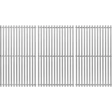 jkxoo 47 cm Edelstahl-Koch-Ersatzgrill für Weber Genesis 2 GS4 Roste 66089 66097 LX 400 SER GBS S-435, Weber Genesis II E-410, E-435, S-435, SE-410, Kitchen-Aid 720-0856V 740-00 781