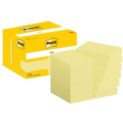 Post-it Notes 12x Haftnotizblock »Notes 656« 76 x 51 mm gelb