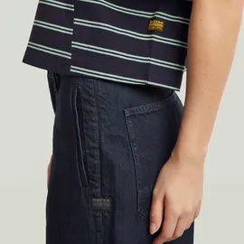 G-Star A Line Stripe Boxy T-Shirt - Mehrfarbig - Damen - XS