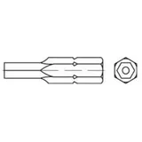 F. REYHER Nchfg. GmbH & Co. KG Bit R 88666 Innen-6kt Zapfen SW6/M10 1 Stück