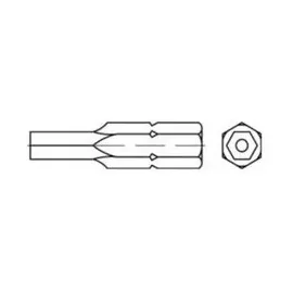 F. REYHER Nchfg. GmbH & Co. KG Bit R 88666 Innen-6kt Zapfen SW6/M10 1 Stück