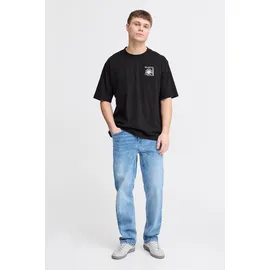 !Solid Rundhalsshirt SDOdaniel Modisches T-Shirt mit Backprint schwarz XXL