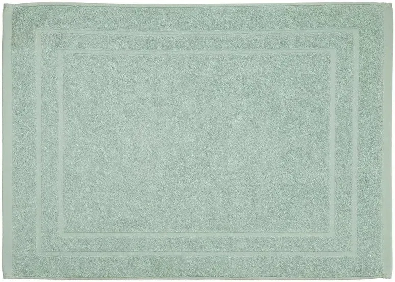 Badematte 50 x 70 cm, Baumwolle, 700 g/m2, Celadon