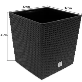 Prosperplast Rato Low 32 x 32 x 32,5 cm anthrazit