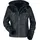 Black Premium by EMP Damen schwarze Kunstlederjacke im Biker-Style M - M