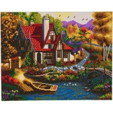 Crystal Art Craft Buddy CAK-A56 40x50cm Landscape Framed Kit, Multicolor