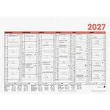 Glocken Tafelkalender A5 2027 weiß