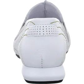 SIMEN Hochfront Slipper Damen Silber/Weiß 39