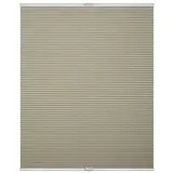 Lichtblick Thermo-Plissee Klemmfix 75 x 130 cm Creme