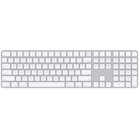 Apple Magic Keyboard mit Touch ID und Ziffernblock UK weiß