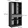 Vicco Kleiderschrank Elmo 100 x 200 x 50 cm Anthrazit