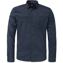 SCHÖFFEL Herren Hemd Shirt Treviso M, navy blazer, 48