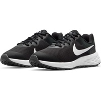 Nike Revolution 6 Adults Schuhe, Black/White-Dk Smoke Grey, 35.5