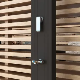 Home Deluxe Solardusche Dunkelgrau 25x222x13,5 cm