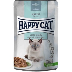 Happy Cat Sensitive Meat in Sauce Magen & Darm Pouch 85g