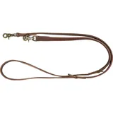 Trixie Rustic Fettleder-Verlängerungsleine dunkelbraun