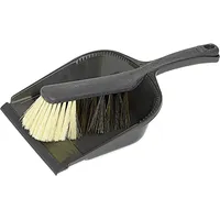 Nölle Profi Brush Nölle Kehrgarnitur 'Qualitätsmischung', Reinigungsutensil, Grau