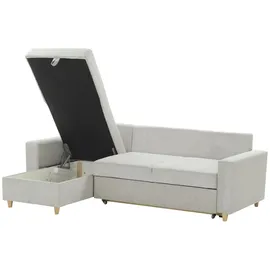 Sofa.de Ecksofa Ryndi ¦ grau ¦ Maße (cm): B: 235 H: 91 T: 153.0