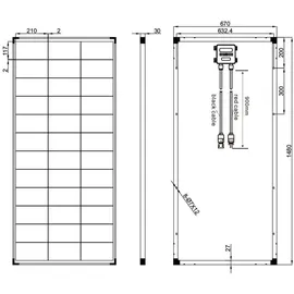 EnjoySolar Enjoy solar Monokristallin 200 W