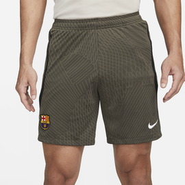 Nike FC Barcelona Strike Nike Dri-FIT Strick-Fußballshorts für Herren - Grün, M