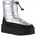 VAN HILL Damen Winter Boots Stiefeletten Bequeme Schuhe 216529 Silber, 41 - 41