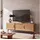 FineBuy TV Schrank Lowboard 120x45,5x40 cm Eiche/Wiener Geflecht Holz