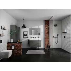 Hansgrohe ShowerSelect Comfort E Duschthermostat Unterputz für 2 Verbraucher Mattschwarz 15572670